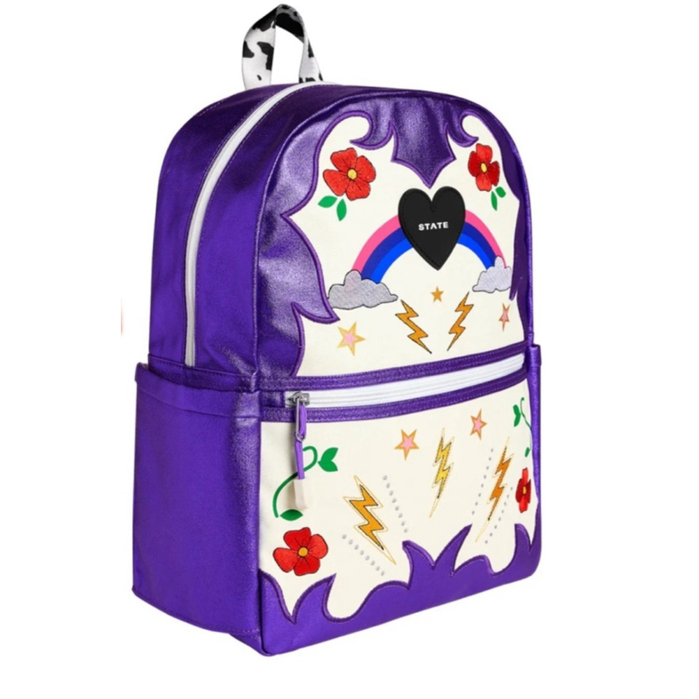 STATE Kane Kid’s Metallic Cowgirl Backpack NWT